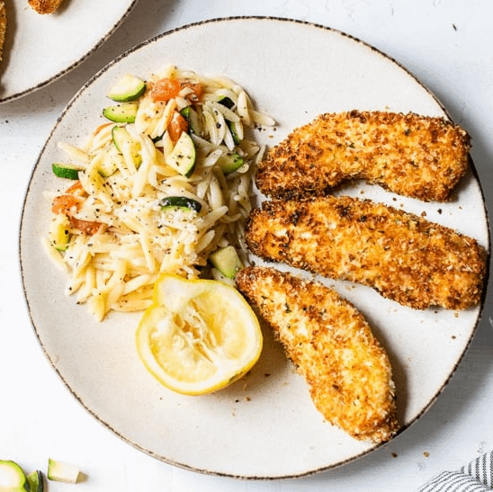 Хрупкави пилешки хапки в еър фрайър (Air Fryer)